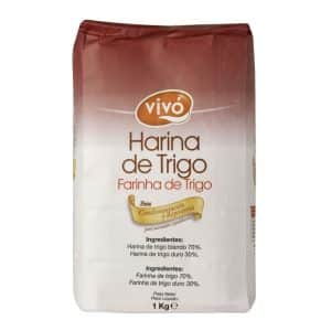 paquete de harina de trigo de 1 kg